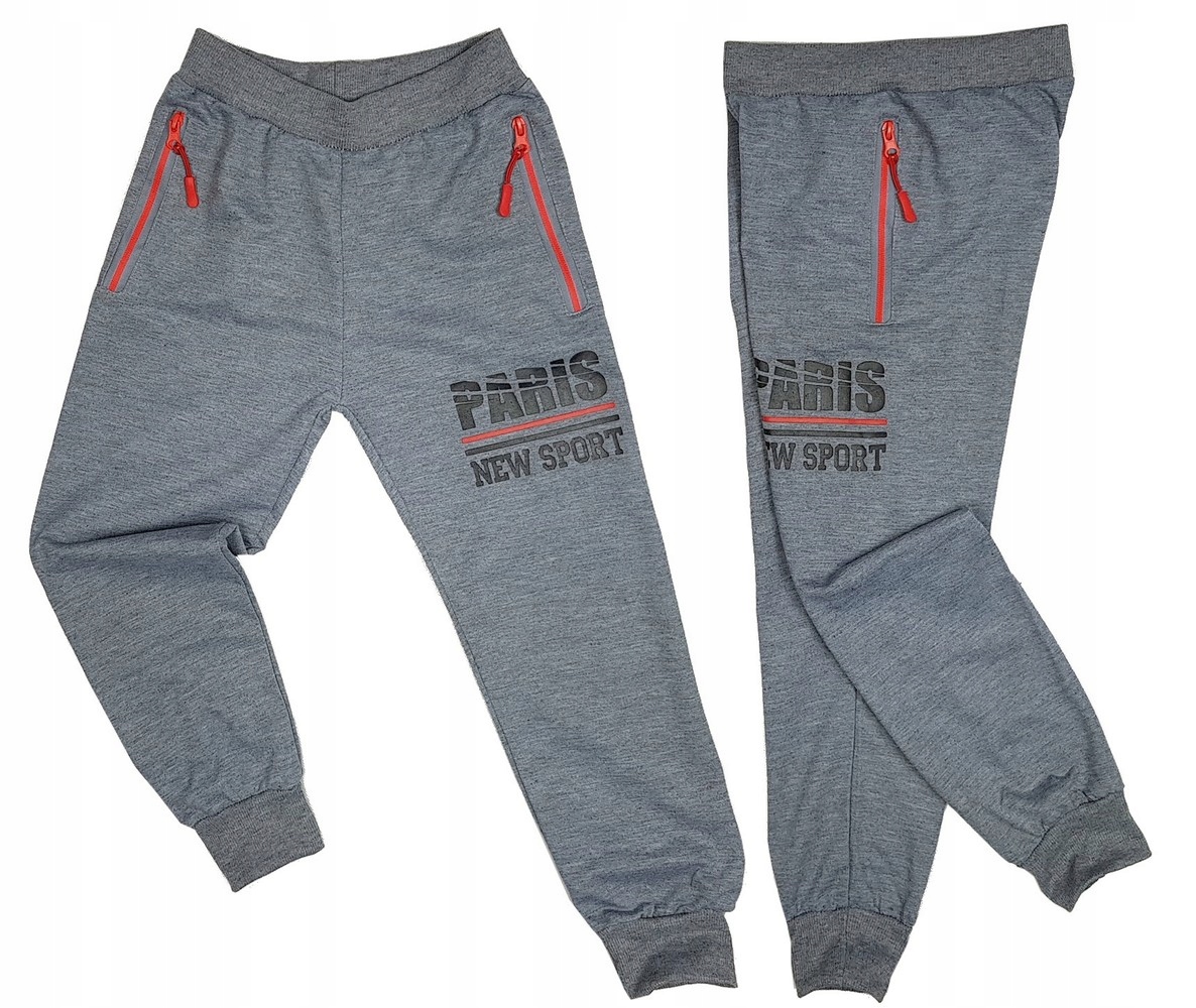 

Spodnie dresowe Paris r 4 98/104 cm Grey