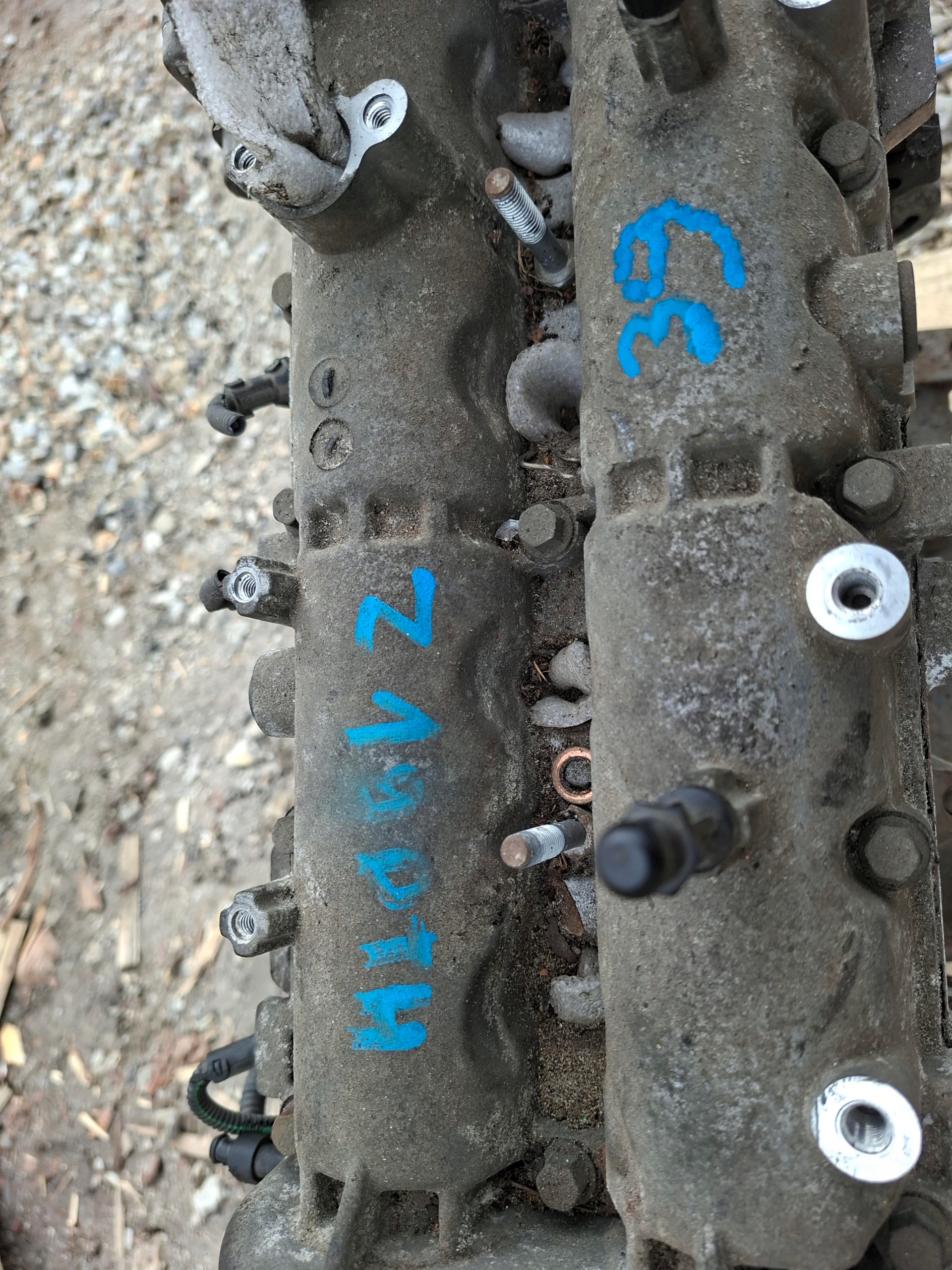 engine unprotected pillar Opel 1.3 z13dth