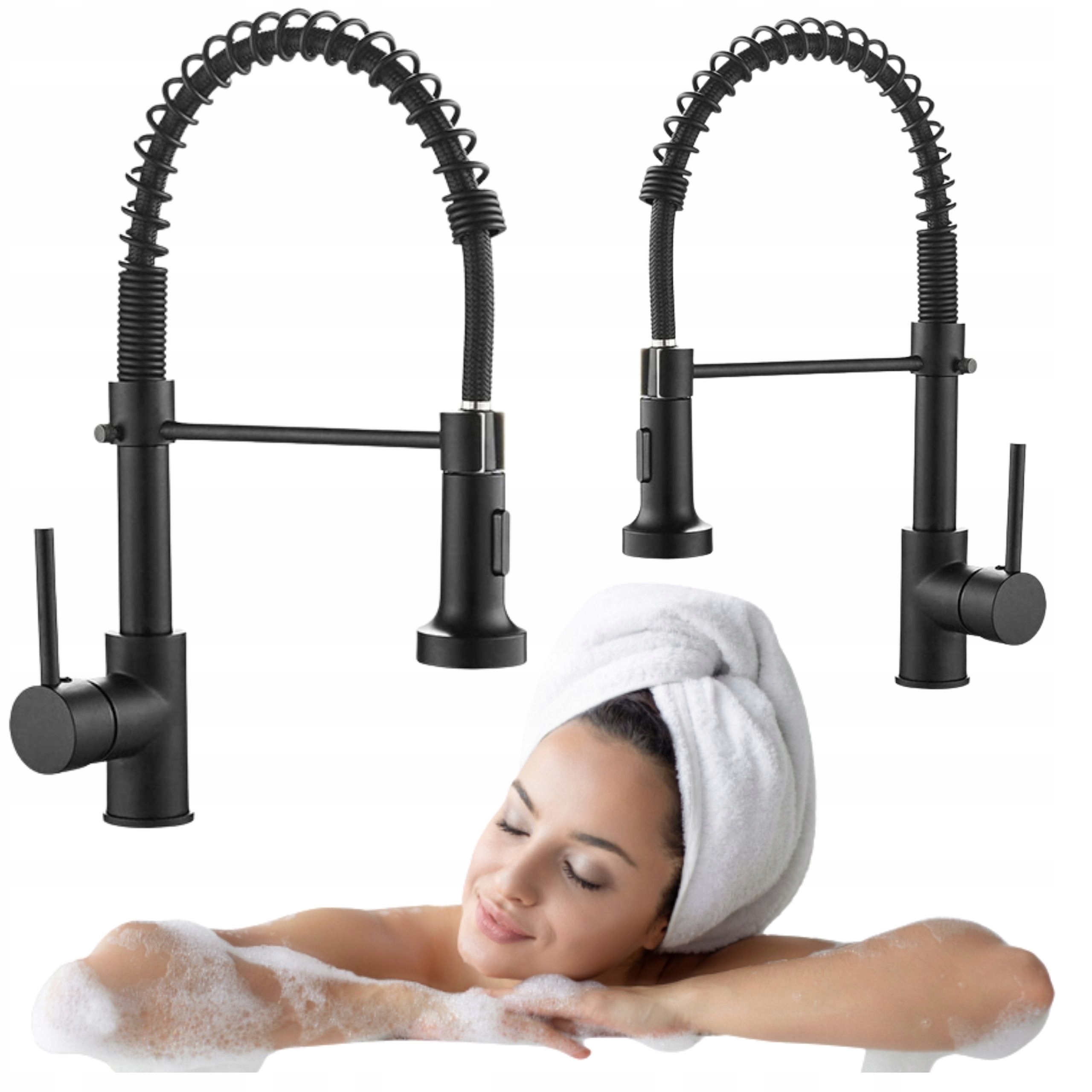 Kuchyňská Dřezová Baterie 2109 Černá