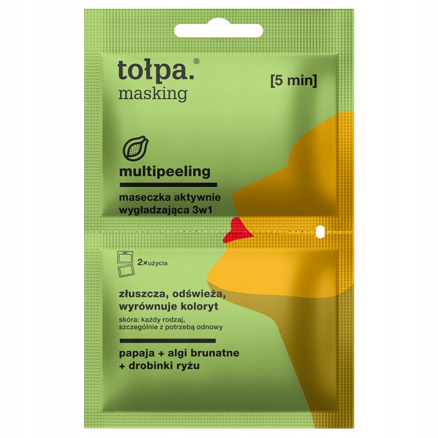 

Tołpa Maseczka aktywnie wygładzająca 3w1 2x5 ml