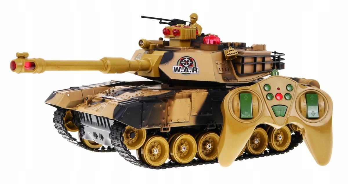 Tank R/c 2.4GHz béžový