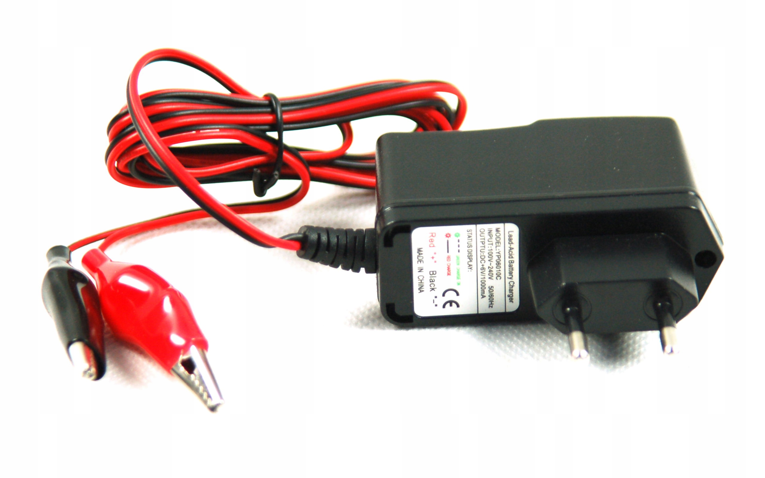 Ładowarka Do Akumulatorów Żelowych Cyfrowa 12V 1000 mA