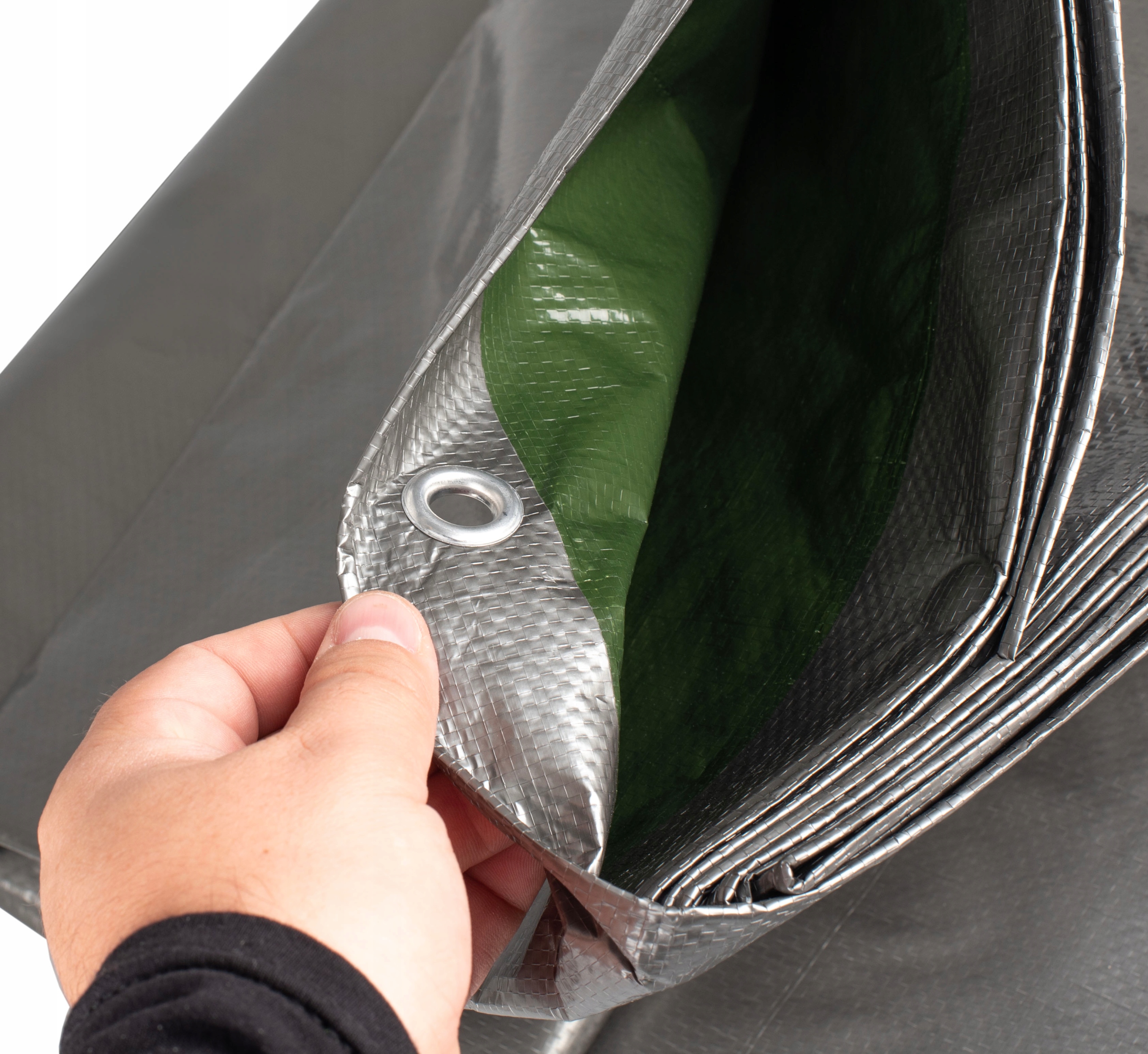 PLANDEKA MROZOODPORNA 8X12 WYTRZYMAŁA GRUBA MOCNA DUŻA NA TARAS SAMOCHÓD UV Producent Plast