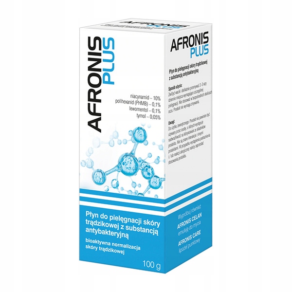 

Afronis Plus 100ml płyn na trądzik antybakteryjny