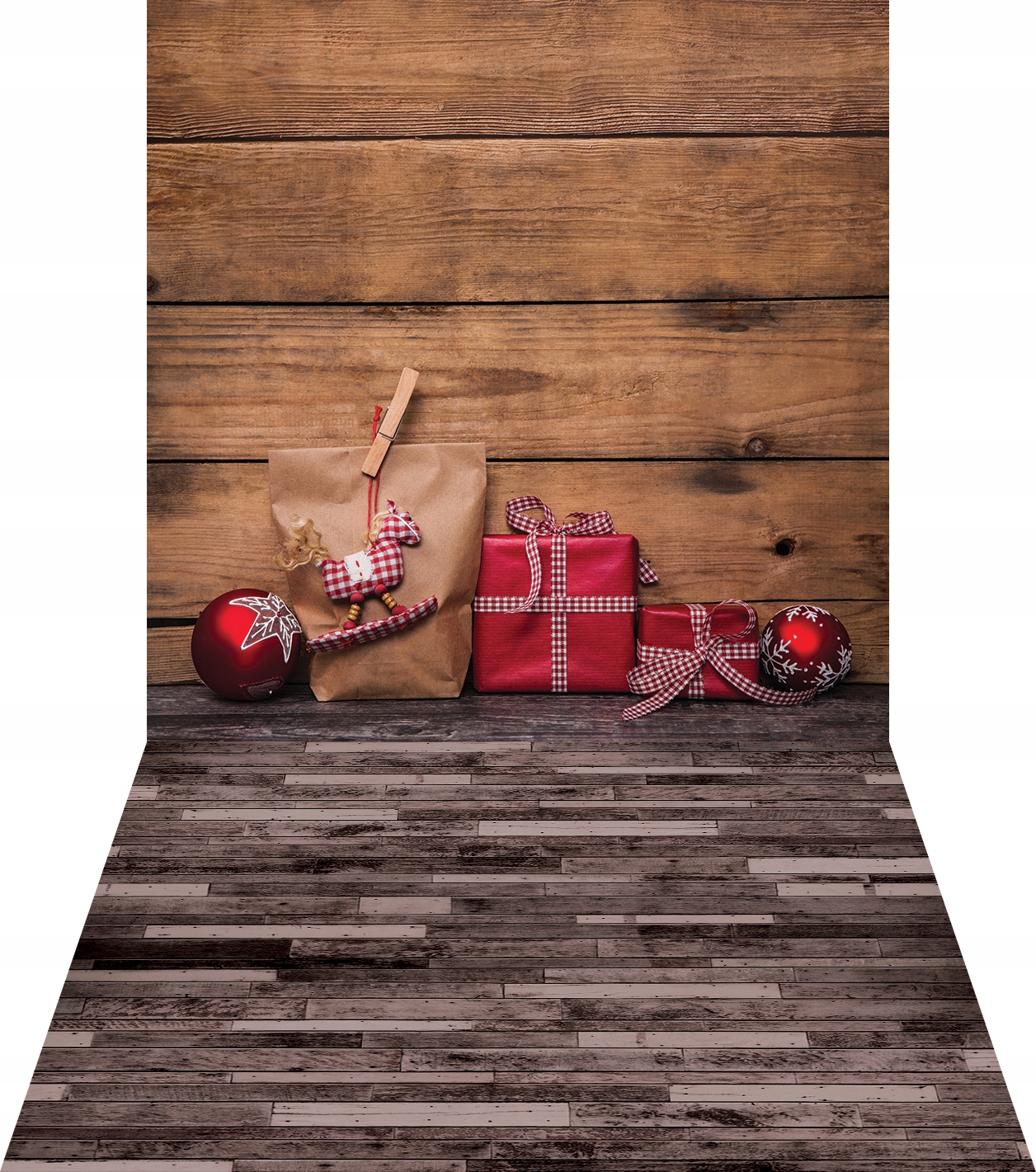 Grube tło ŚWIĄTECZNE, święta ZIMA 160x300 sw104