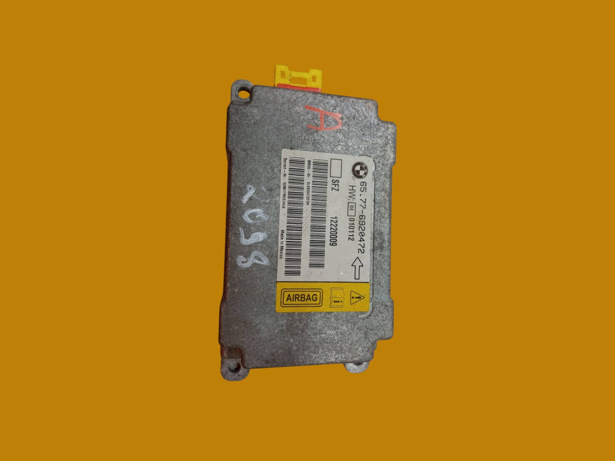 SENSOR AIRBAG ORG EU 6922939 Bmw Seria 7 IV (2001-2008) E65/66/67/68
