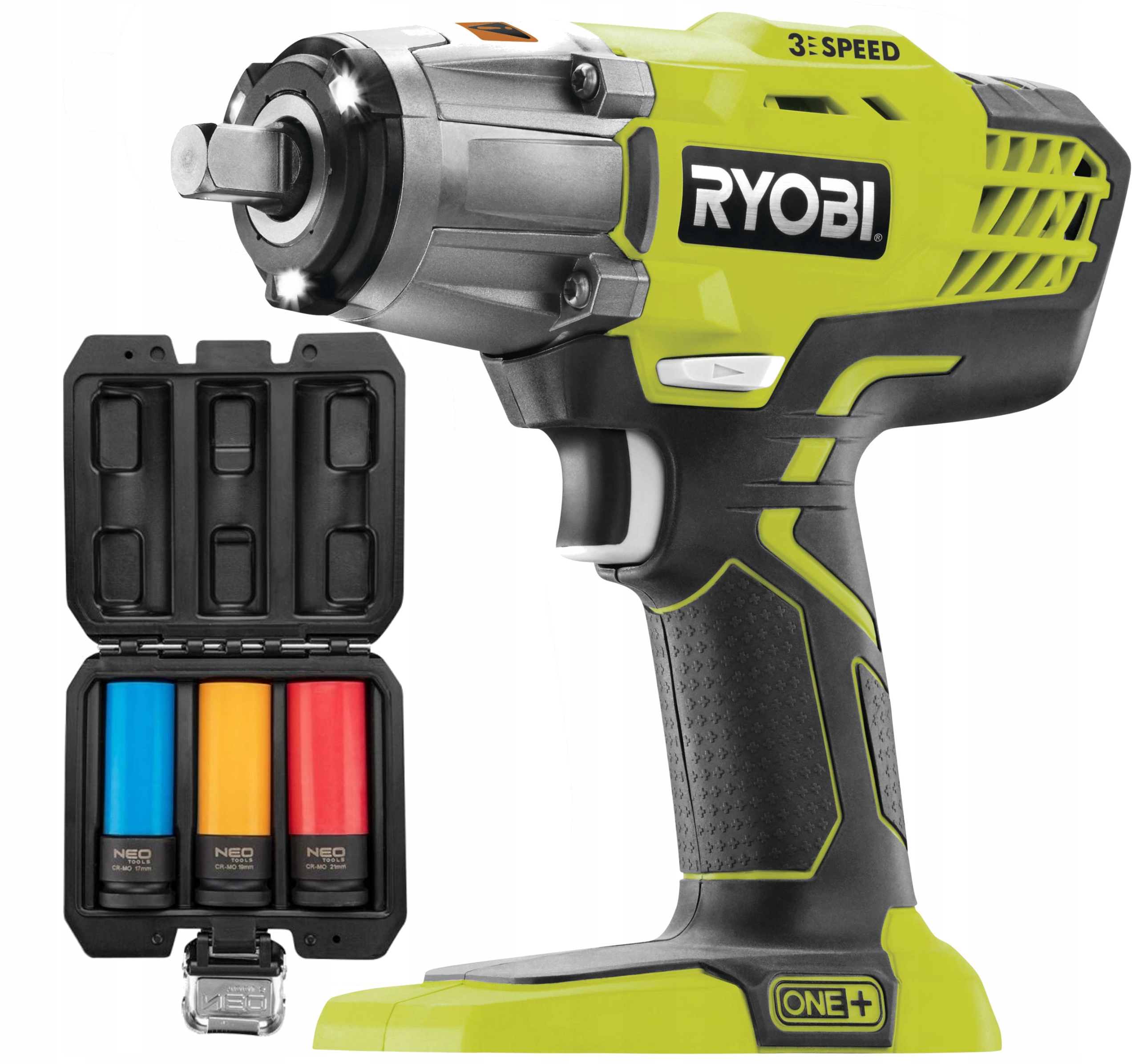 

Klucz Udarowy Akumulatorowy 18V Ryobi R18 +gratis