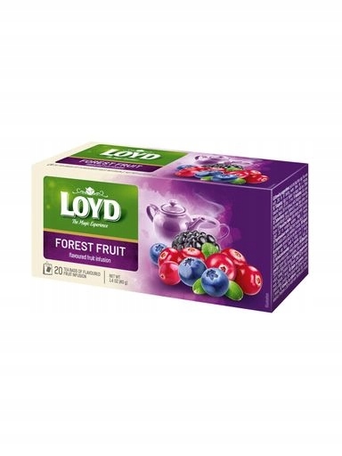 Levně 13 x Čaj čaj Loyd Lesní ovoce 20 sáčků