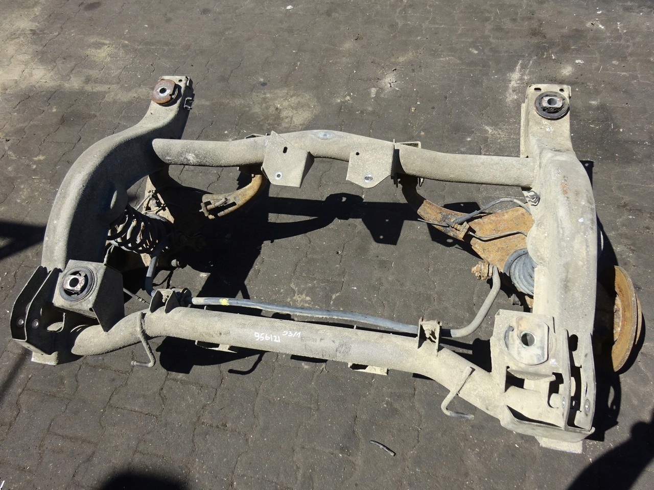 Wozek sanki trawers RENAULT SCENIC I RX4 1 9 DCI