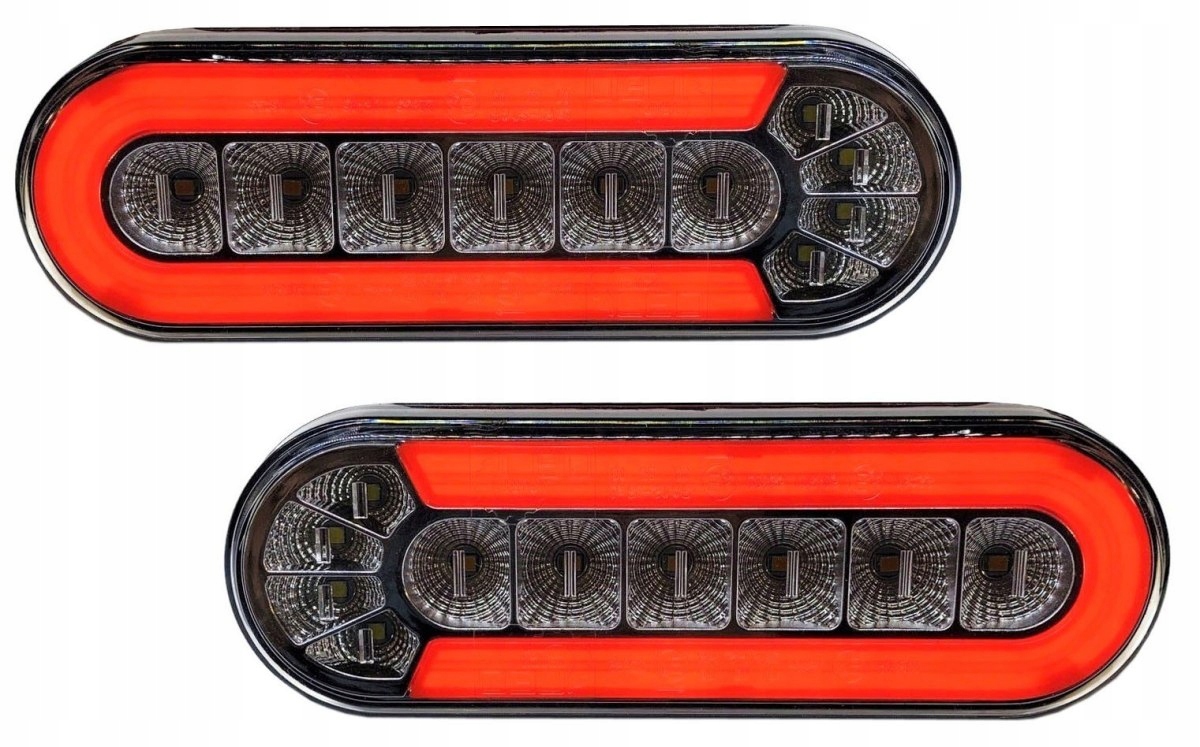 2x Kombinovaná Led Lampa Malá Neonová Dynamická Kier