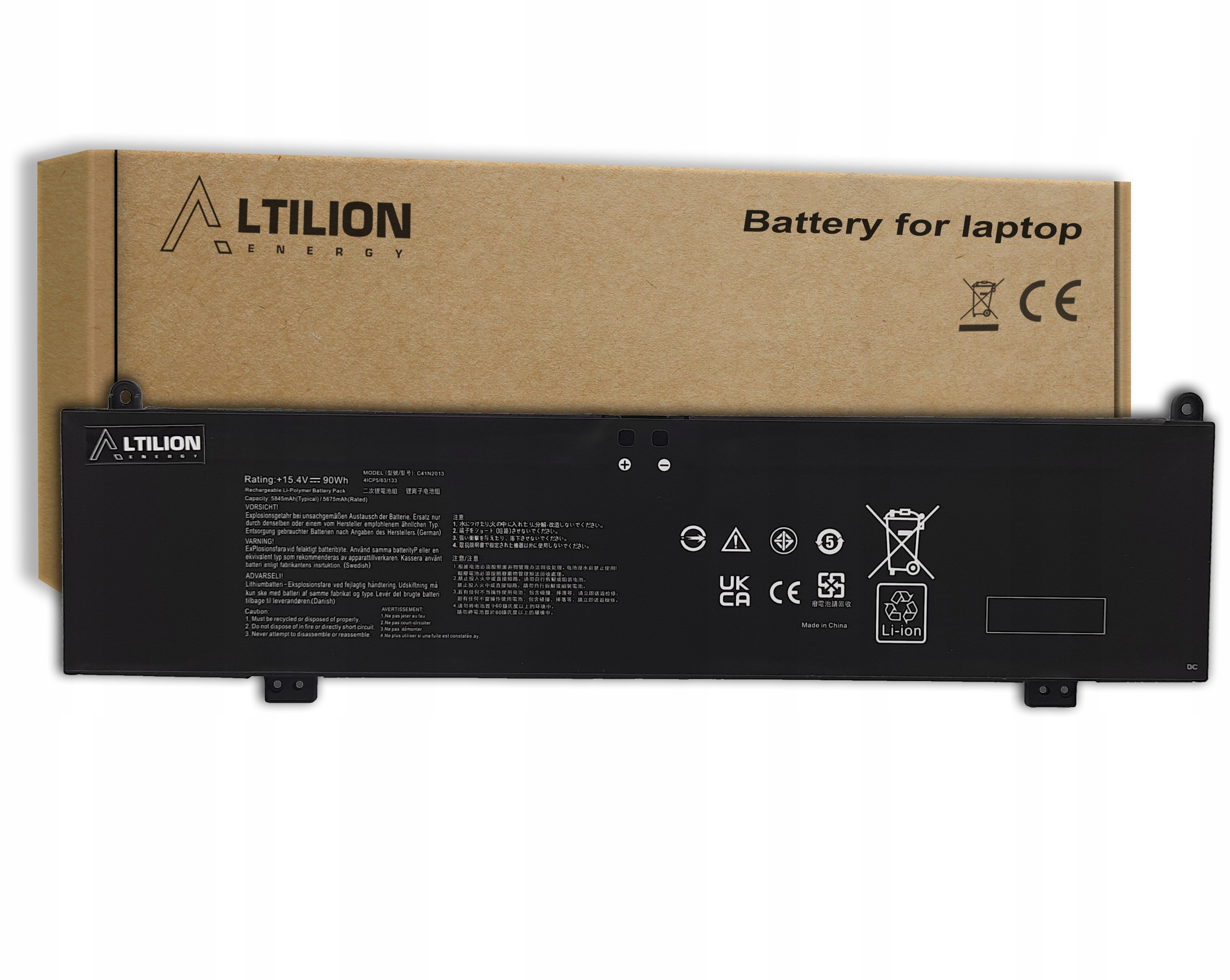 Baterie Altilion Energy C41N2013 je kompatibilní s Asusem