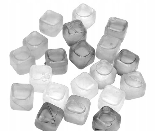 

Kostki Lodu Wielorazowe Czarne I Białe x 20szt.