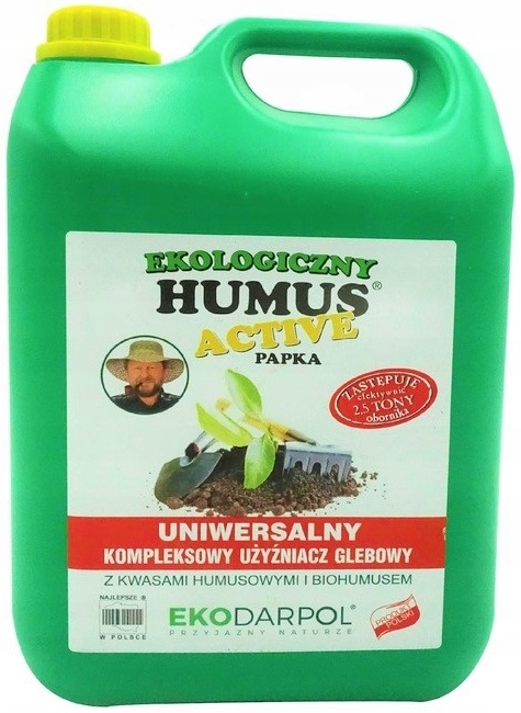 

Humus Active papka 5l uniwersalny nawóz płyn