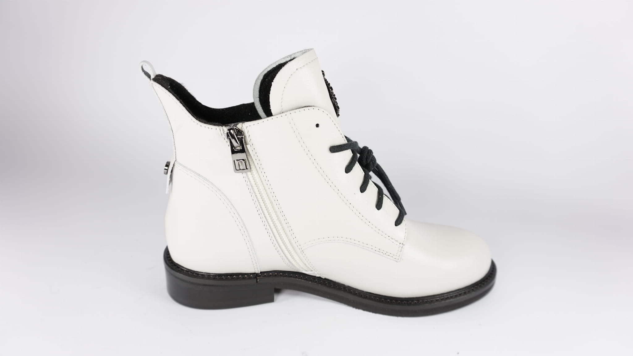 BOTKI NESSI 19628 SZARY 163 FILC R36 Oryginalne opakowanie producenta pudełko