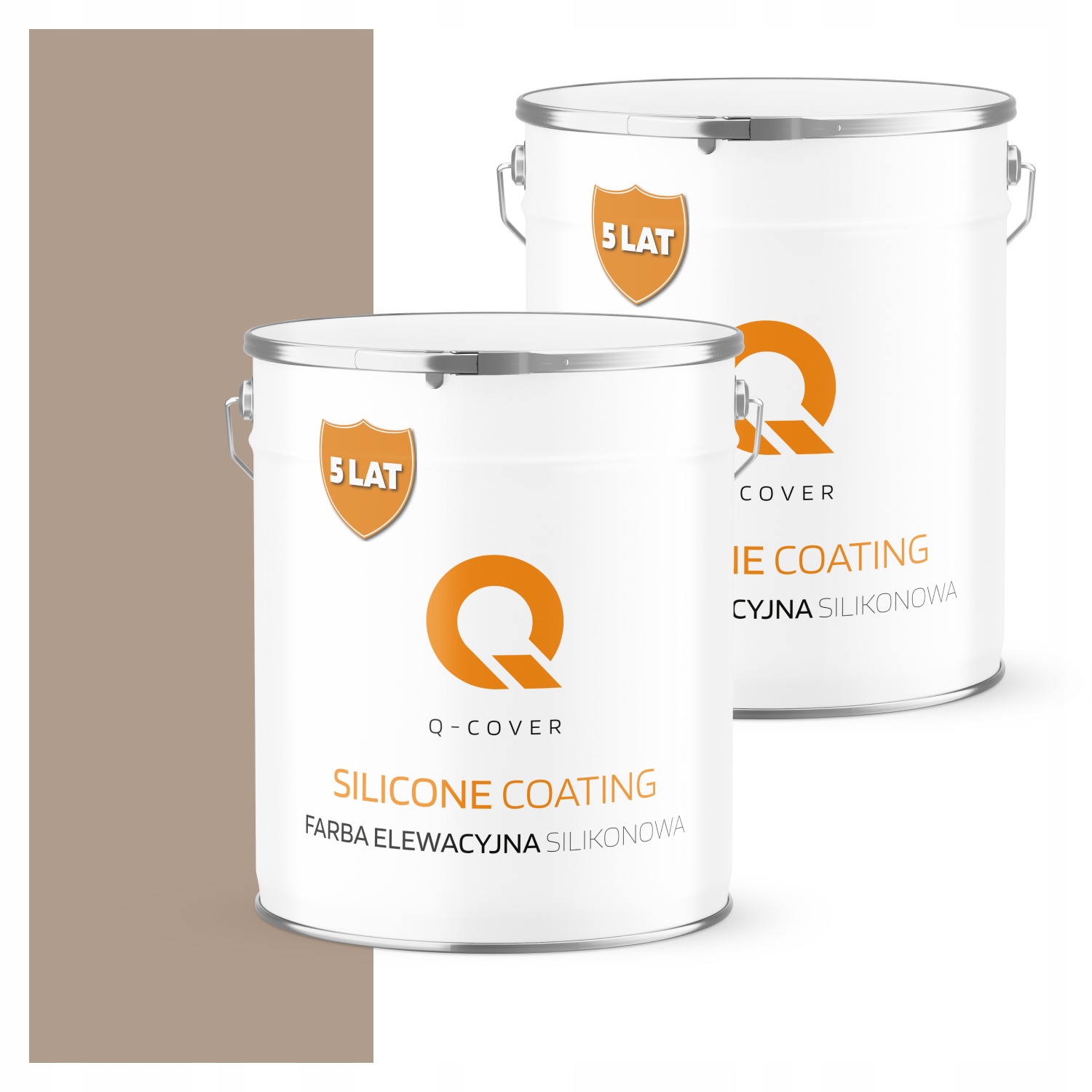 Fasádna farba Fasádová 5L Silikónová Uv Farba Oriešková Jasná