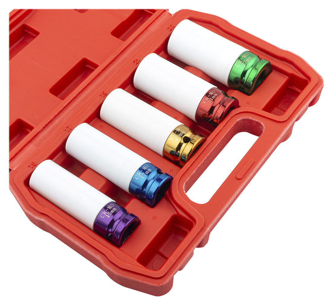 NASADKI UDAROWE ZESTAW NASADEK UDAROWYCH 1/2 CrV Marka Redats