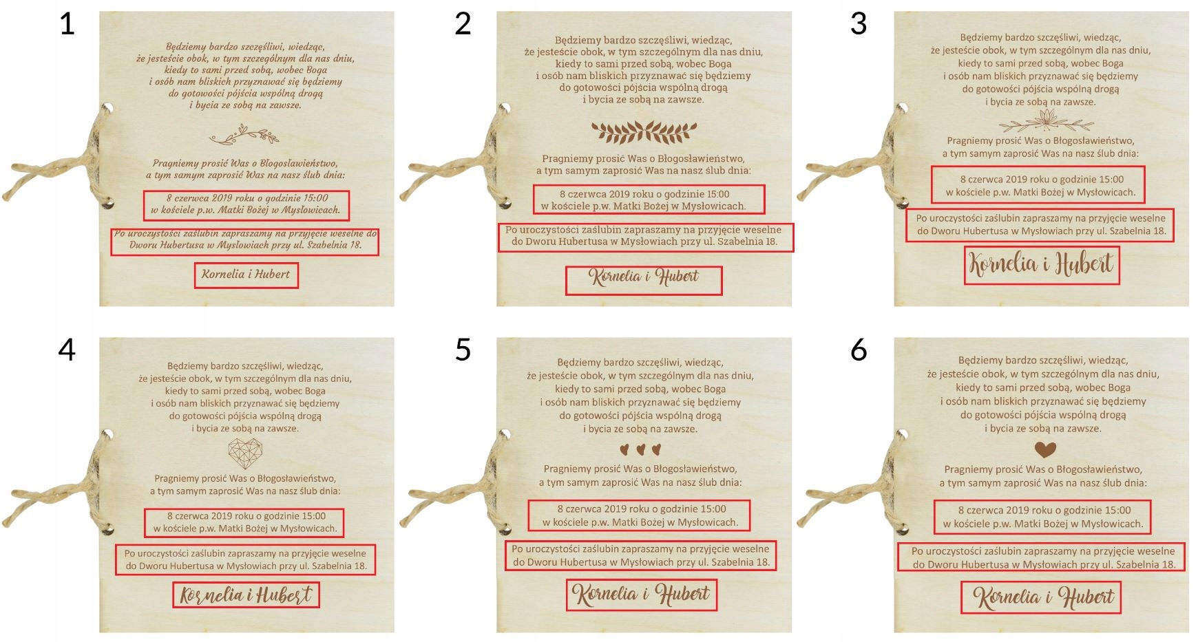 ZAPROSZENIE DLA RODZICÓW PROŚBA O BŁOGOSŁAWIEŃSTWO Kształt prostokątny