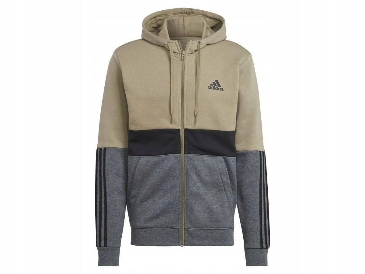 Pánská mikina s kapucí rozepínací Adidas M Cb Fz Hd Xs