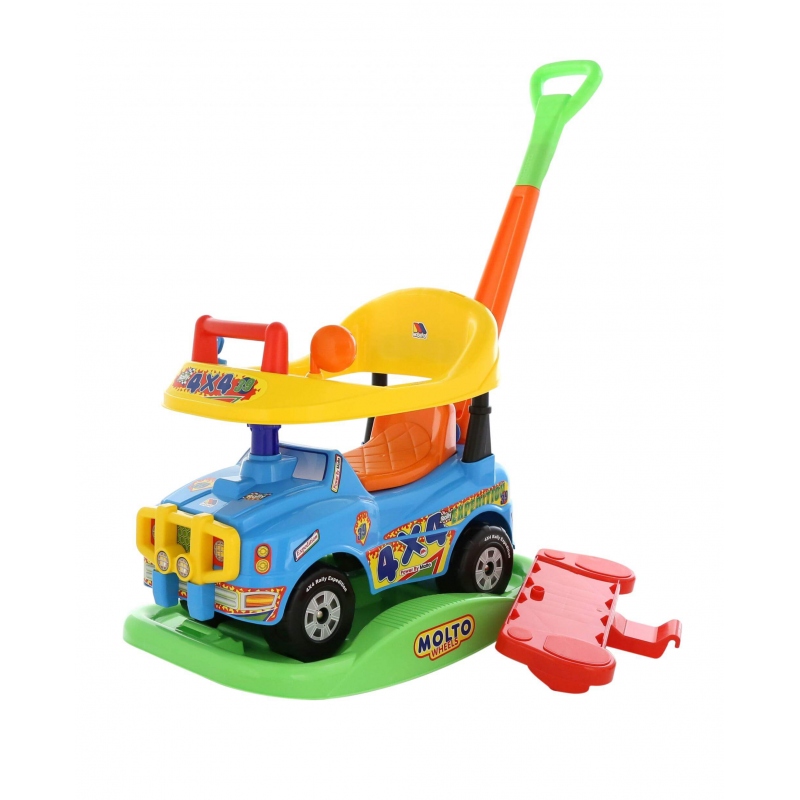 Wader Jeżdzik Pchacz Jeep Wiking 5W1 Odpychacz Do Prowadzenia Dla Dzieci