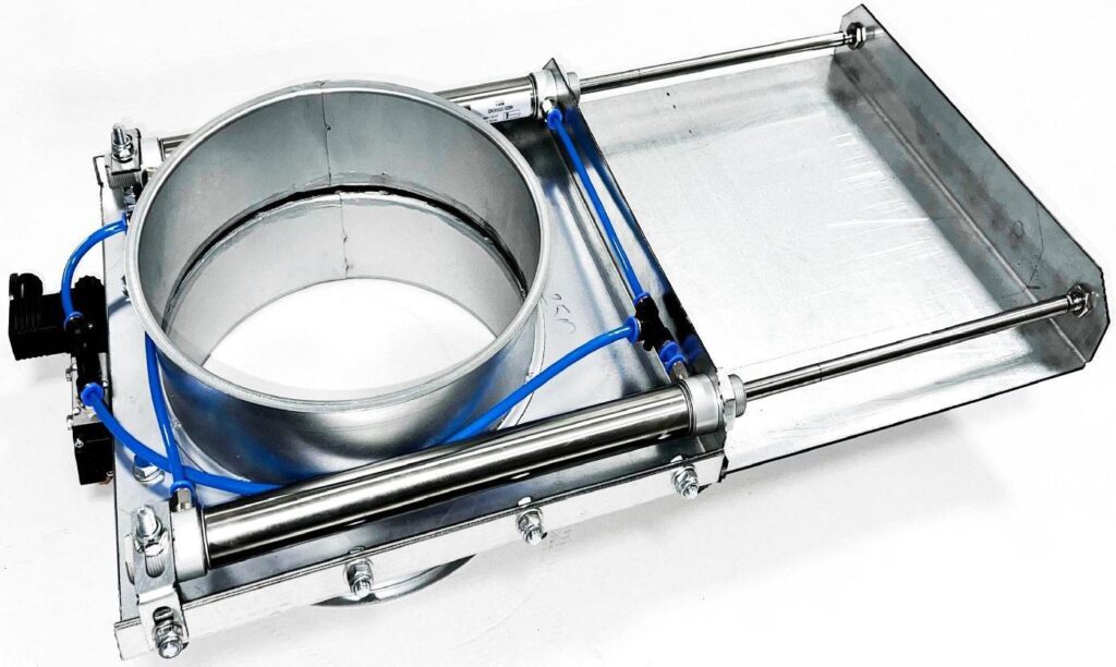 ZASUWA PNEUMATYCZNA OCYNK Ø250 Marka Kobylas