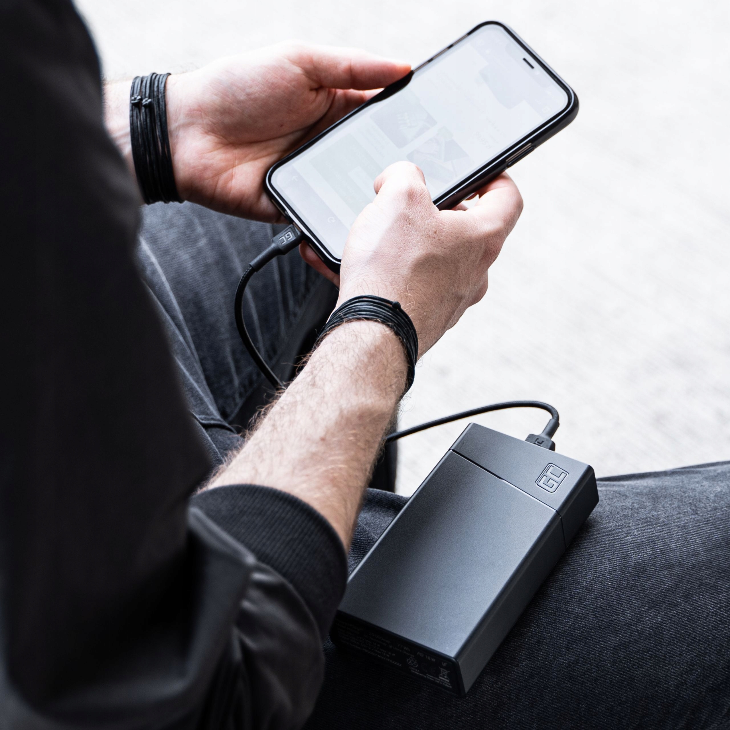 Kabel GreenCell PowerStream USB-A - Lightning 1,2m do iPhone Złącza USB - Apple Lightning