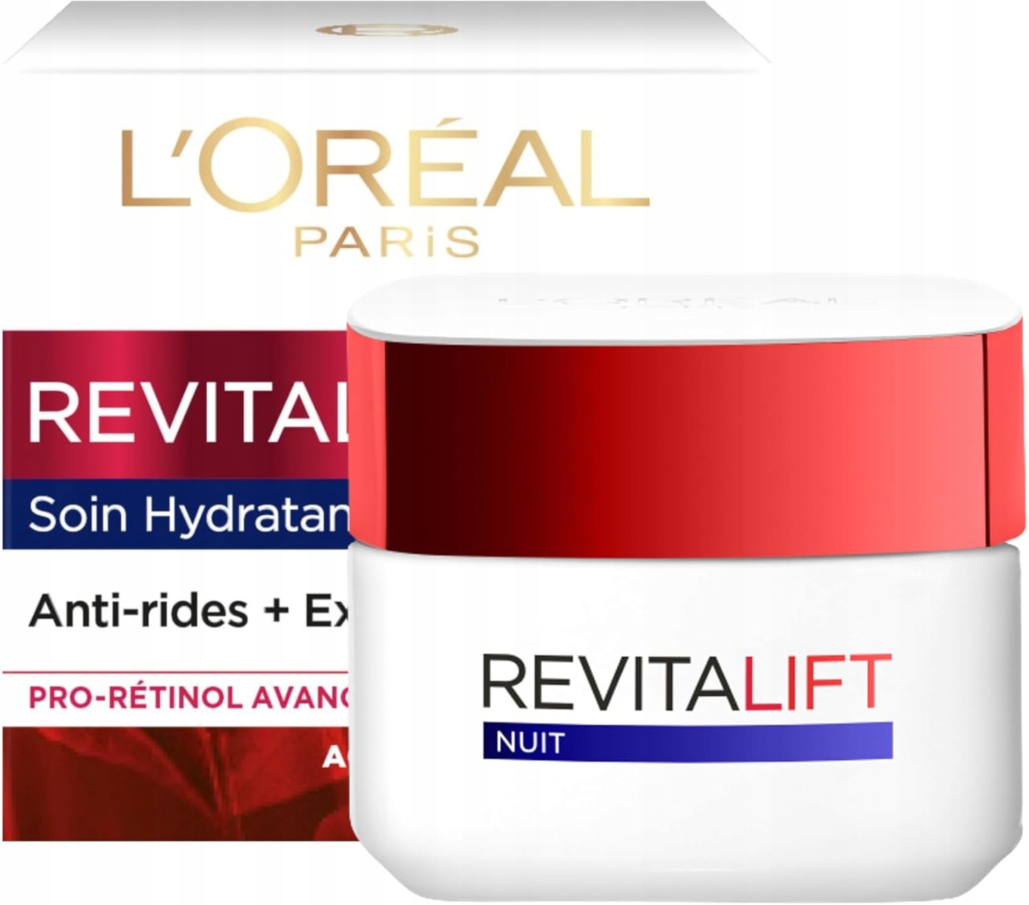 L'Oréal Paris Revitalift hydratační krém pro redukci vrásek na noc 50 ml