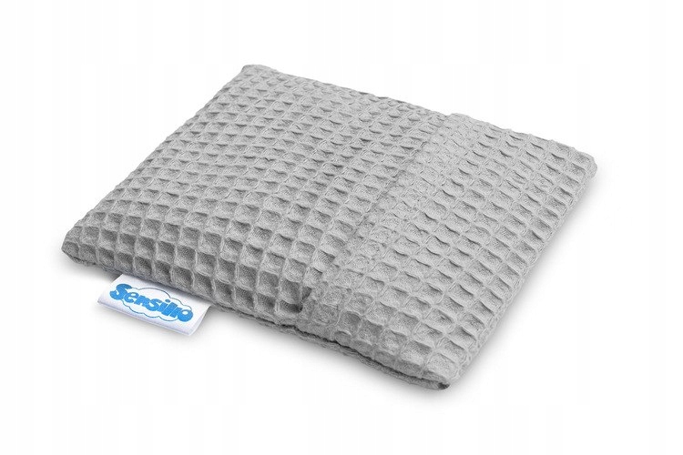 TERMOFOR Z PESTKAMI WIŚNI - SZARY