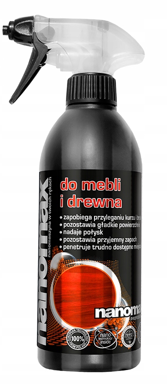 

Nanomax płyn do drewna i płyt laminowanych 0,5L