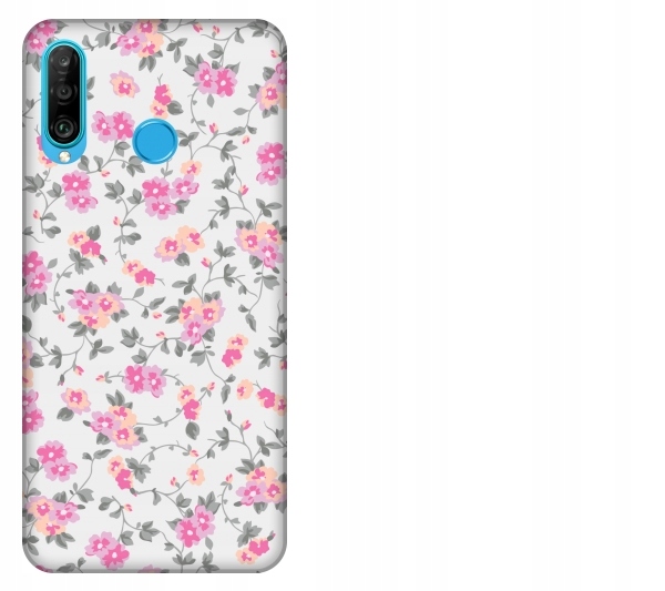 

Etui pokrowiec Huawei P30 Lite Floral kwiaty