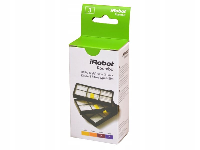 Hepa filtry pro iRobot Roomba řady 800/900 Box