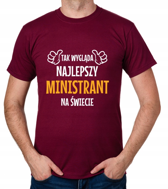 

koszulka Najlepszy Ministrant prezent