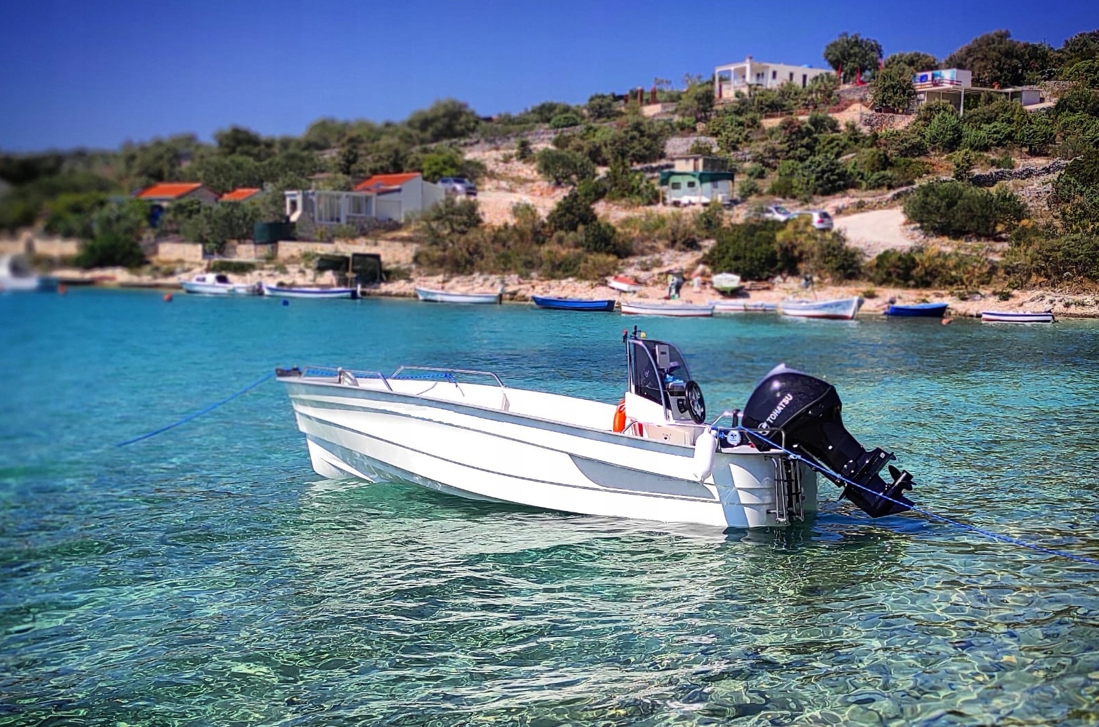MFS30D L SILNIK ZABURTOWY TOHATSU 30KM RUMPEL Rozruch ręczny