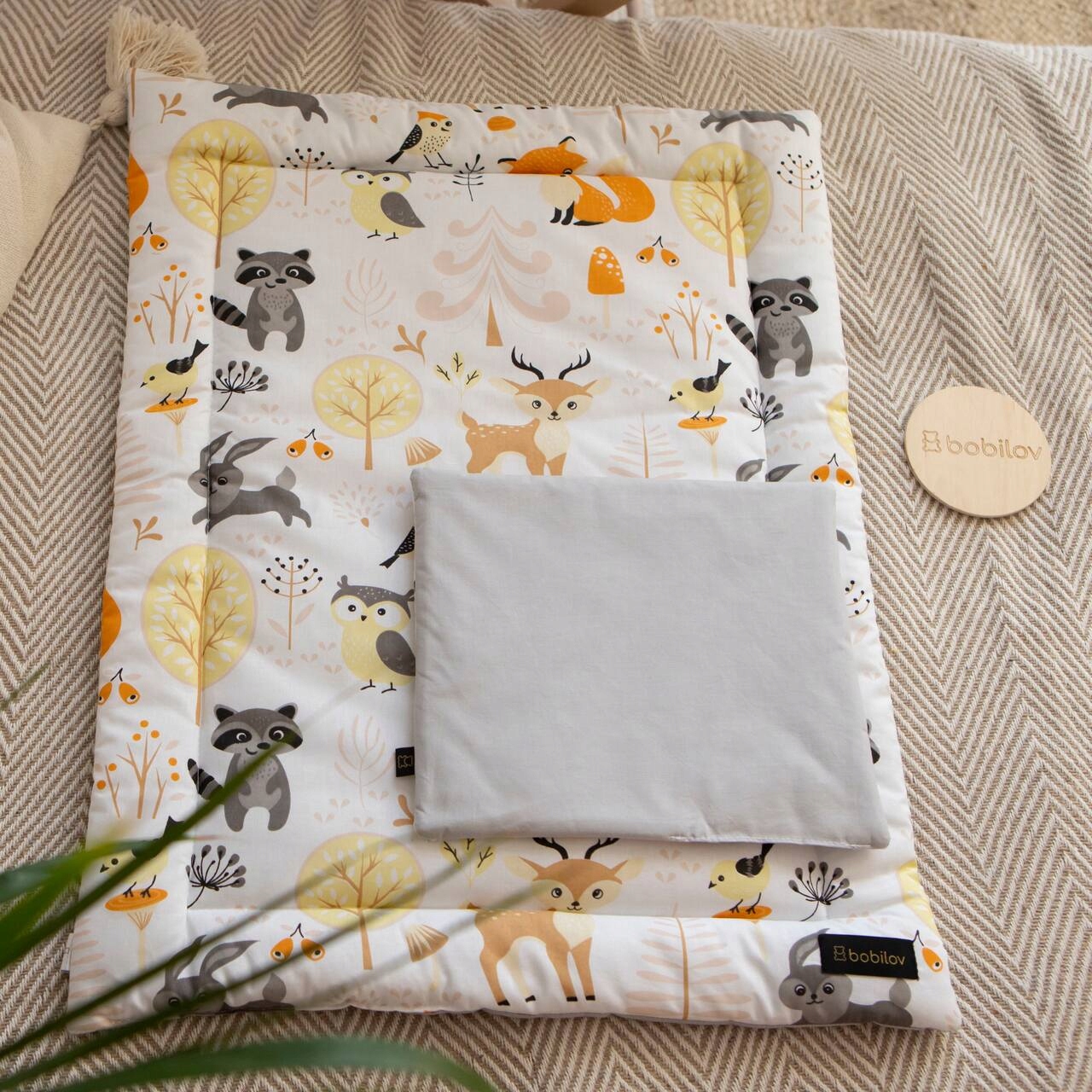 Pościel Z Wypełnieniem Dla Niemowlaka Chłopca Do Łóżeczka, Kołyski, Gondoli Kod producenta BOBILOV