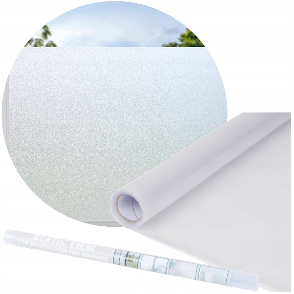 FOLIA OKIENNA MATUJĄCA MLECZNA SAMOPRZYLEPNA 200cm
