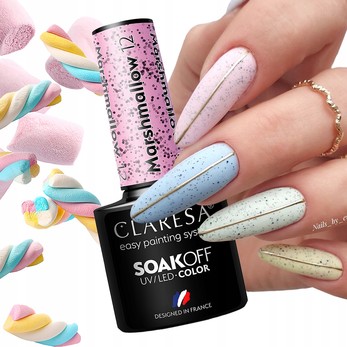 

Lakier hybrydowy Claresa Marshmallow pastele wybór