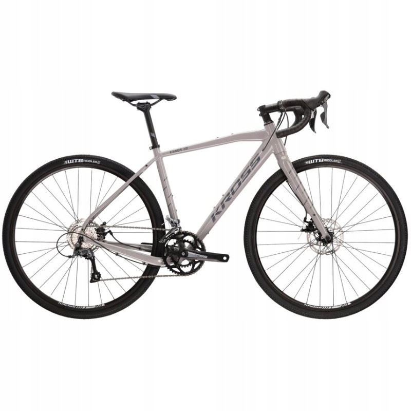 Rower Gravel Kross Esker 1.0 Disc Rama L 21" Shimano Claris 2x8 Tektro