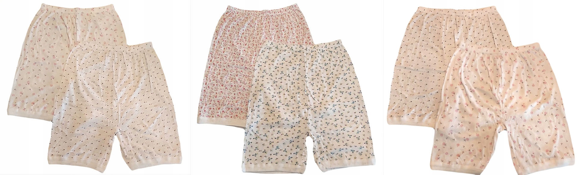 3x MAJTKI DAMSKIE Z NOGAWKĄ REFORMY PANTALONY XL Kolor wielokolorowy