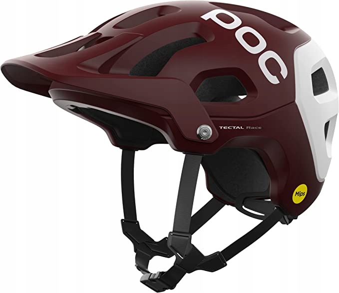 Cyklistická přilba Poc Tectal Race Mips Garnet Red Hydrogen White Xs/s 51-54 cm