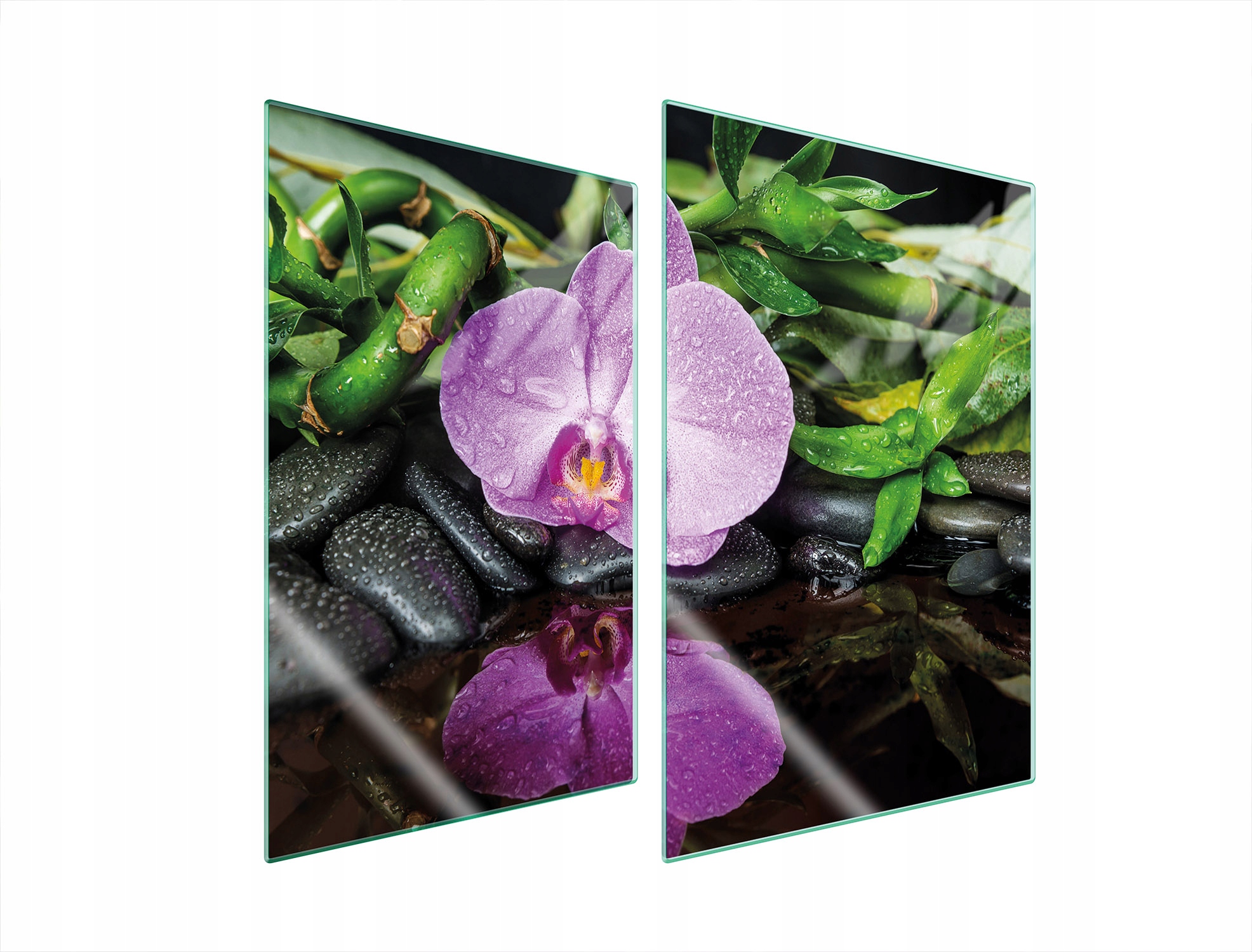 Ochranná Skleněná Deska Do Kuchyně 2x35x52 Orchidej Tvrzené Sklo
