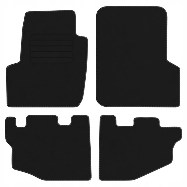 Jeep Wrangler Tj 96-06 Velurové koberce Comfort