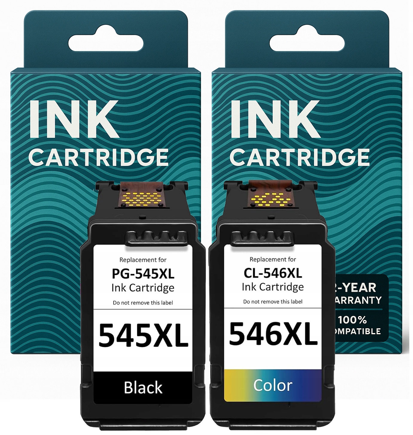 Tusze do Canon Pg 545 +546 iP2850 MG2450 2455 2550 2950 TS3350 TS3450 3351