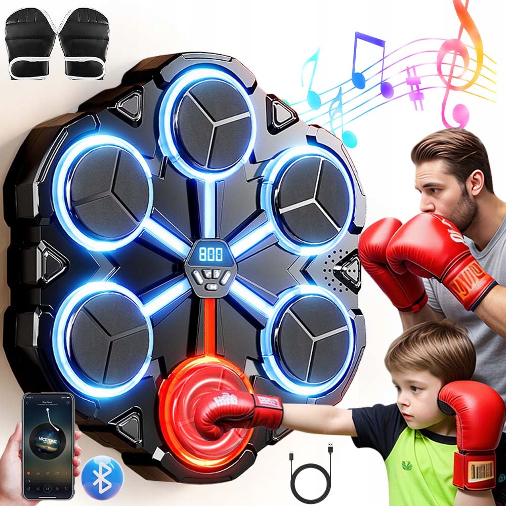 Stroj Na Hudební Box, Boxerské Rukavice, Bluetooth Připojení