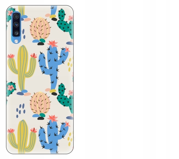 

Etui pokrowiec Samsung Galaxy A70 Kaktus tropikaln