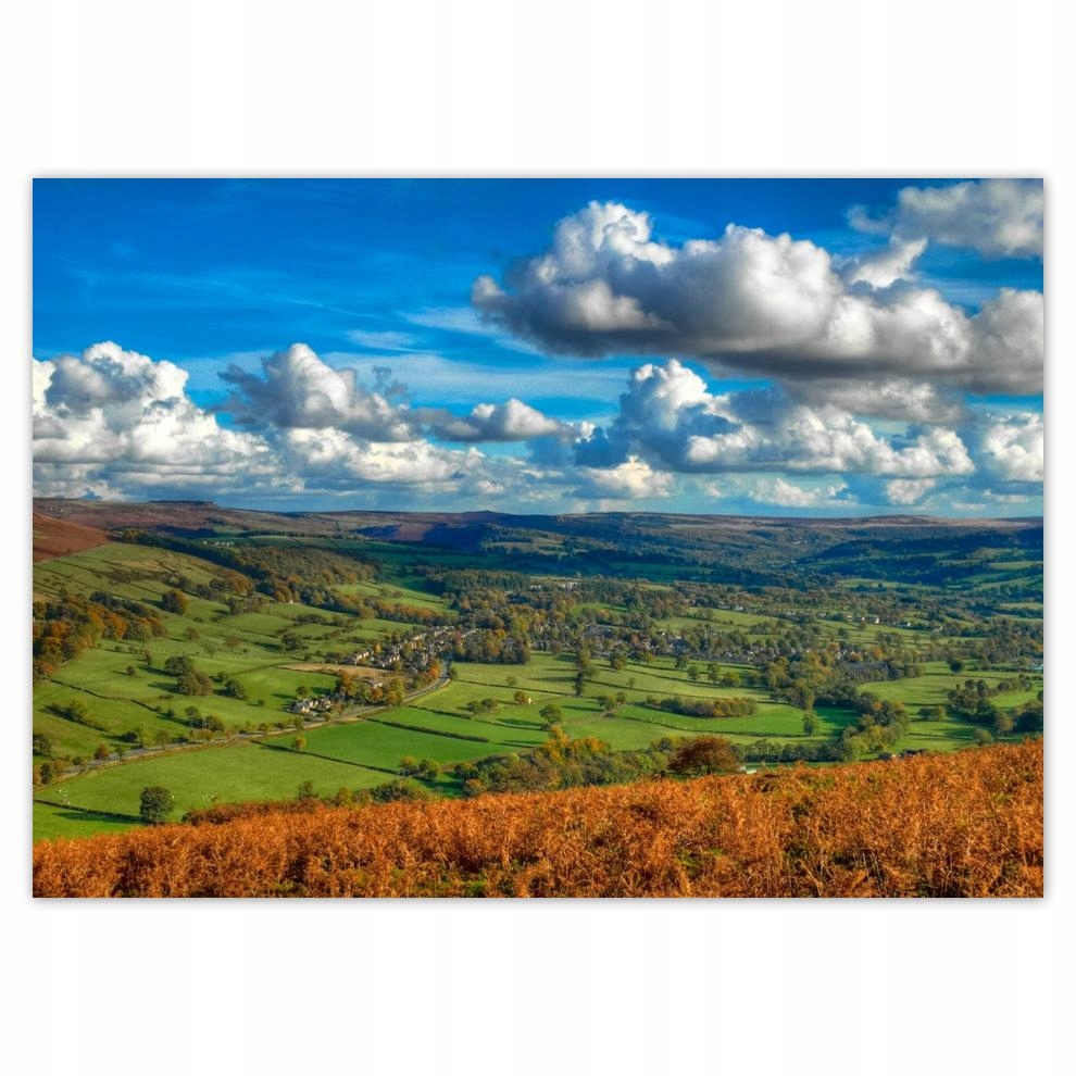 

Naklejki 70x50 Krajobraz z niebem