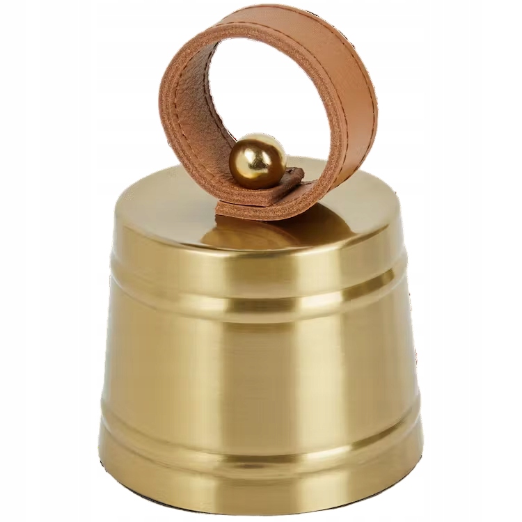 Ogranicznik Odbojnik Stoper Pod Drzwi Dzwon Antypoślizgowy Glamour Złoty