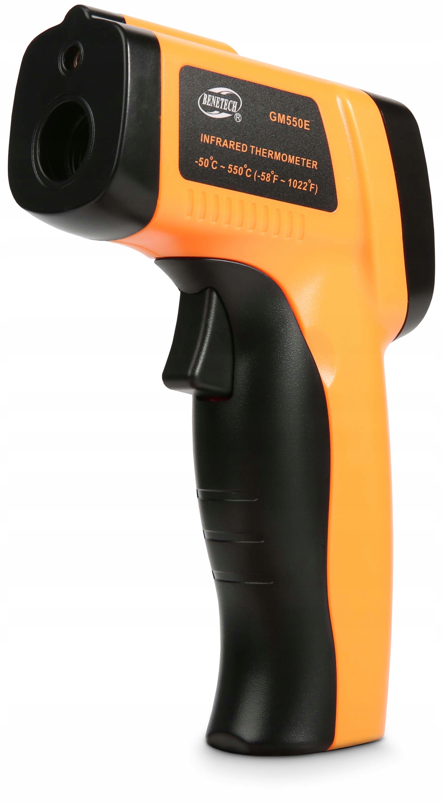 PIROMETR TERMOMETR LASEROWY BEZDOTYKOWY NA PODCZERWIEŃ EMISYJNOŚĆ -50+550°C Kod producenta GM550E