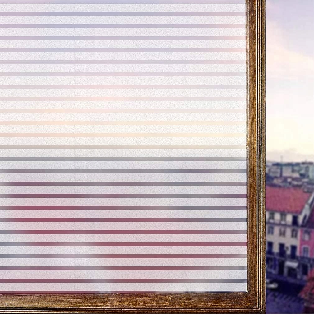 FOLIA MATOWA NA SZYBĘ MLECZNA SZRONIONA 90X200CM MROŻONA NA OKNO BALKON Długość 200 cm