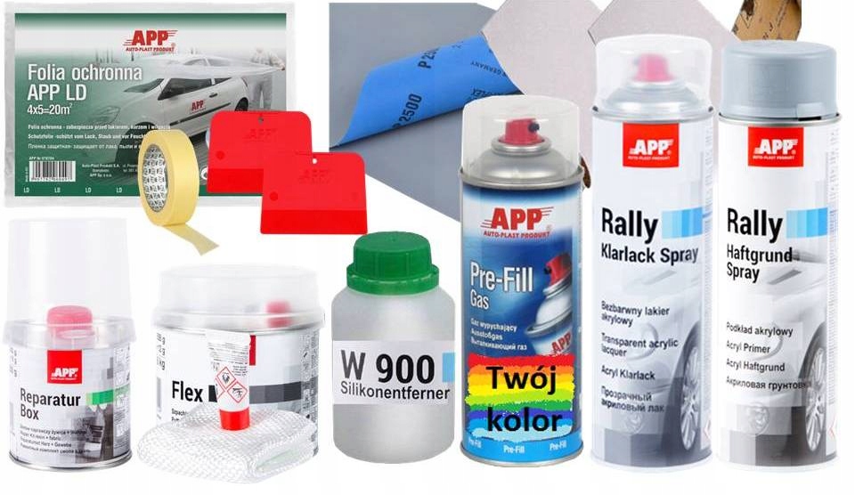 APP Повний комплект бамперів для автомобіля