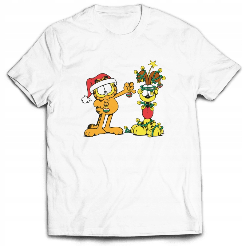 

Koszulka Świąteczna Mikołajki Garfield L