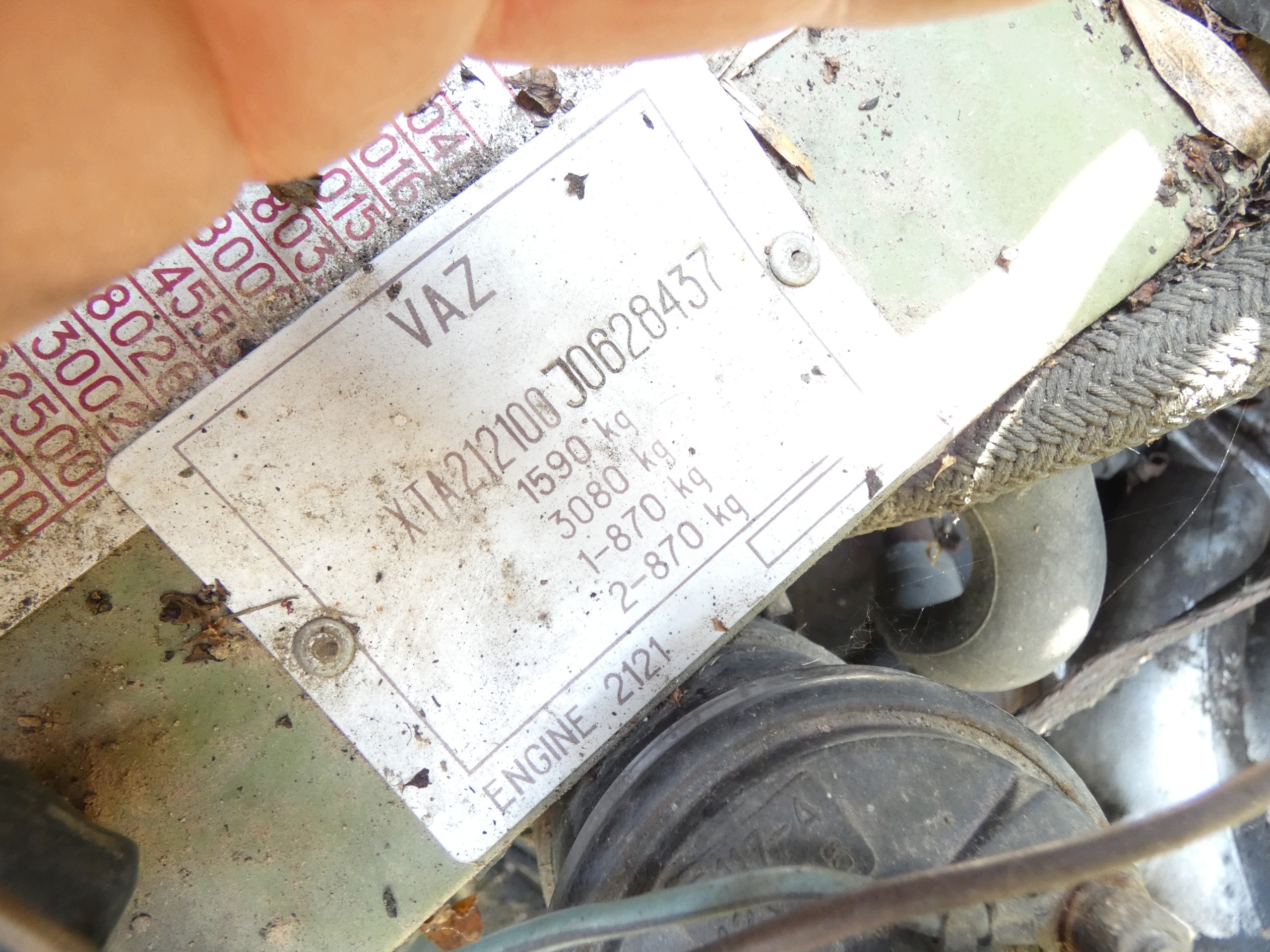 engine pillar LADA NIVA 1.6 B 2121 DO ODPALENIA WLKP